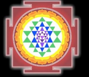 Sri Yantra Support de Méditation